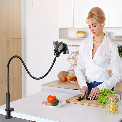 Flexible Gooseneck Phone Holder – Lazy Bed Desktop Clamp Stand