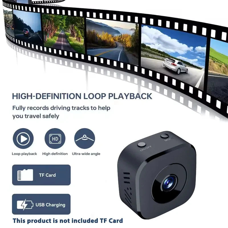 Wireless WiFi Mini Security Camera with Night Vision