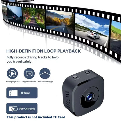 Wireless WiFi Mini Security Camera with Night Vision