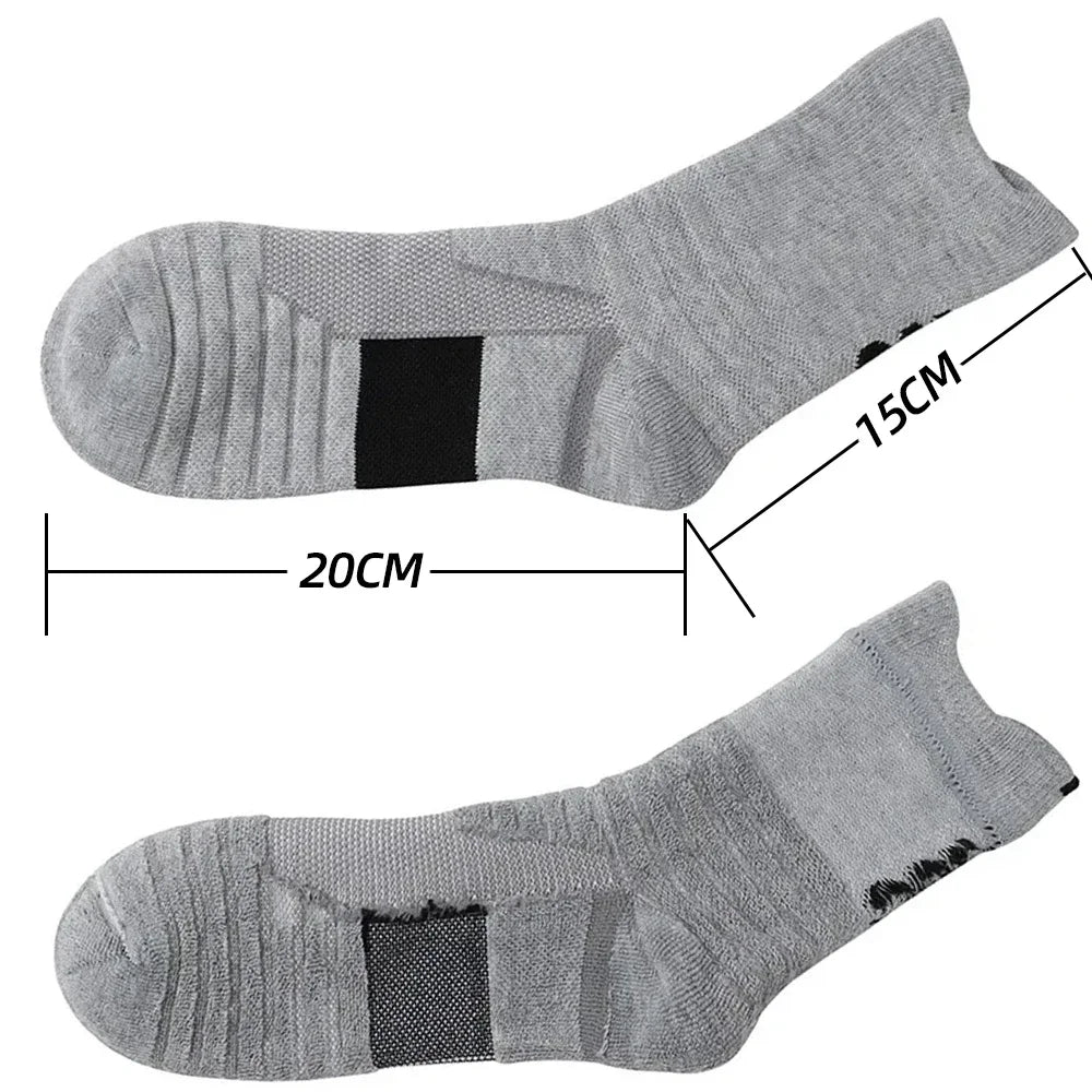 Breathable Anti-Slip Football Socks for Men