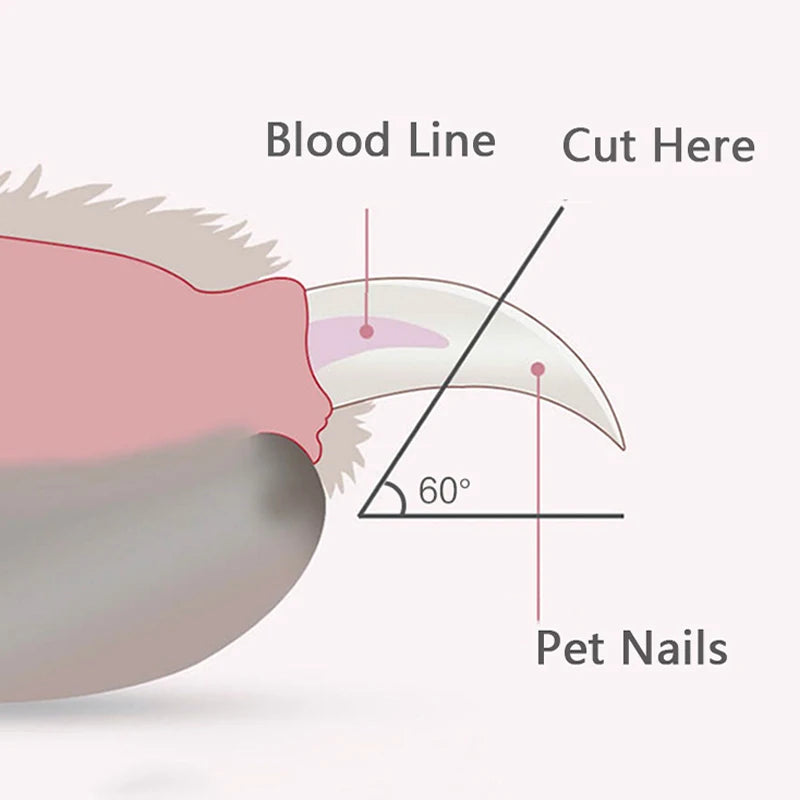 LED Pet Nail Clipper – Professional Dog & Cat Grooming Trimmer