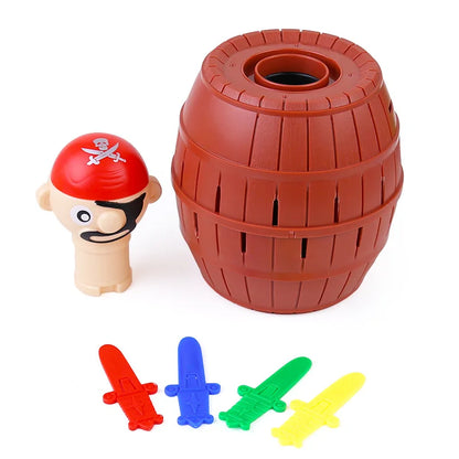 Pirate Barrel Pop-Up Game Toy for Kids