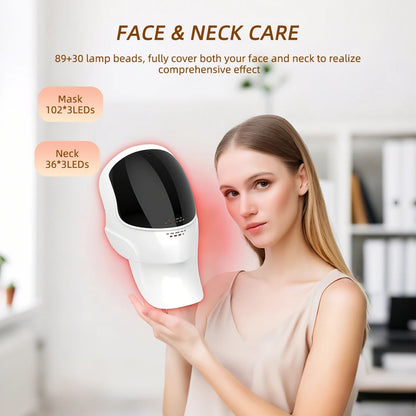 Rechargeable LED Facial & Neck Mask