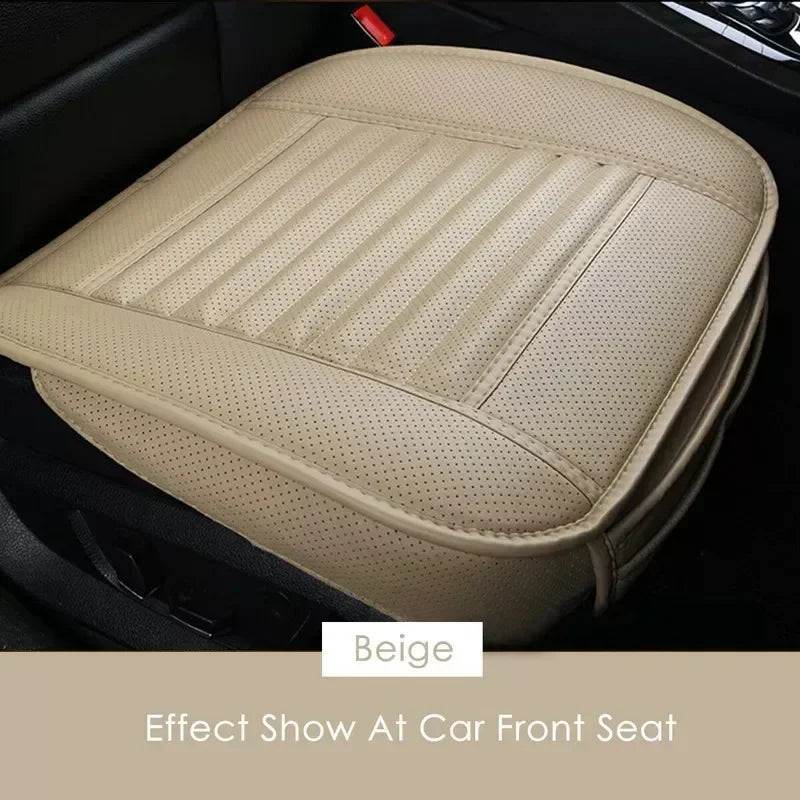 Universal Car Seat Cover – Breathable PU Leather Anti-Slip Cushion