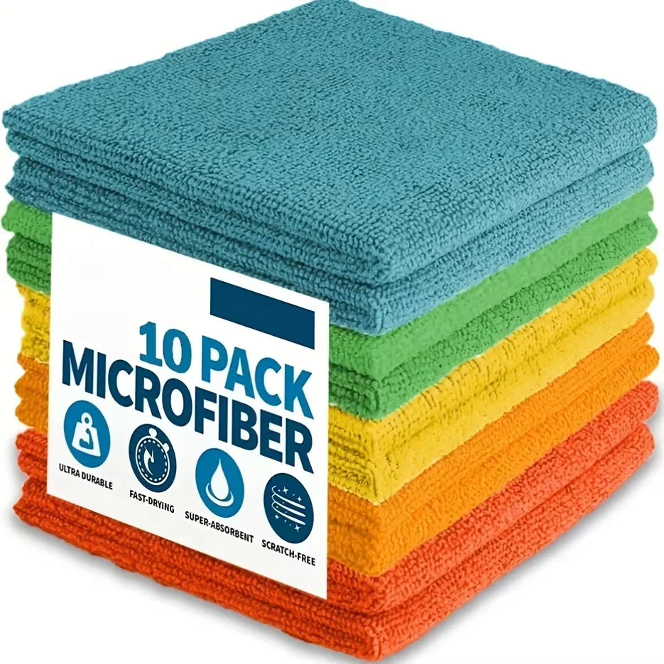 Kitchen Towel Set – Ultra-Fine, Soft, Absorbent Cleaning Cloths