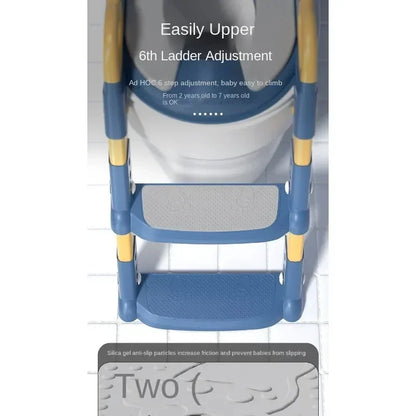 Foldable Toilet Step Stool for Boys & Girls