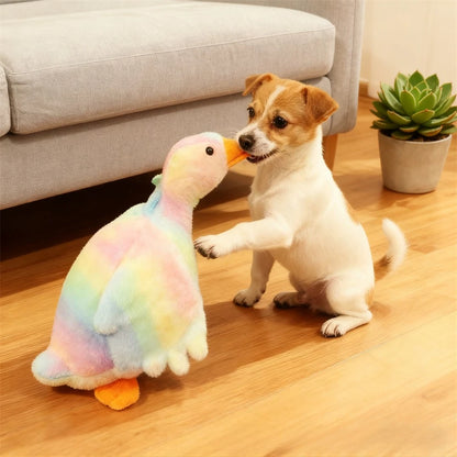 50cm Duck Plush Toy for Pets – Soft Anxiety Reliefc