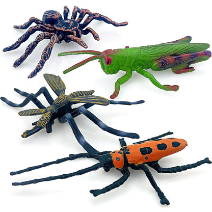 Miniature Insect & Animal Figures Set