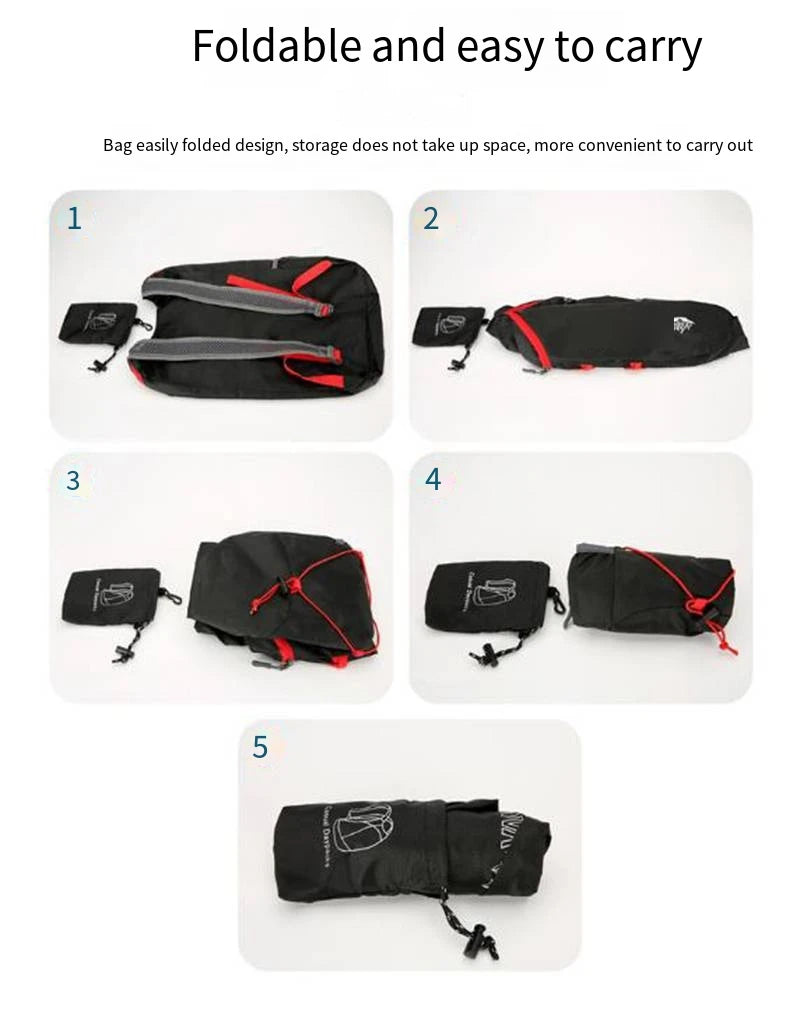 Outdoor Folding Backpack – Lightweight & Waterproof