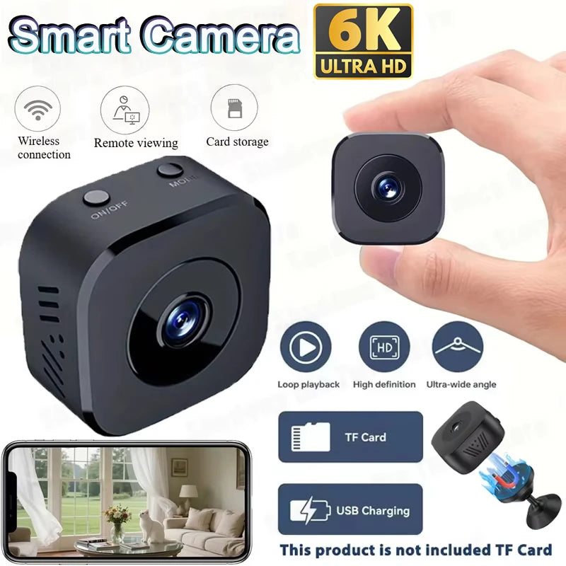 Wireless WiFi Mini Security Camera with Night Vision