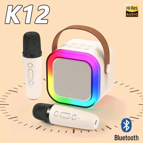 K12 Karaoke Machine with Wireless Mic – Bluetooth Speaker