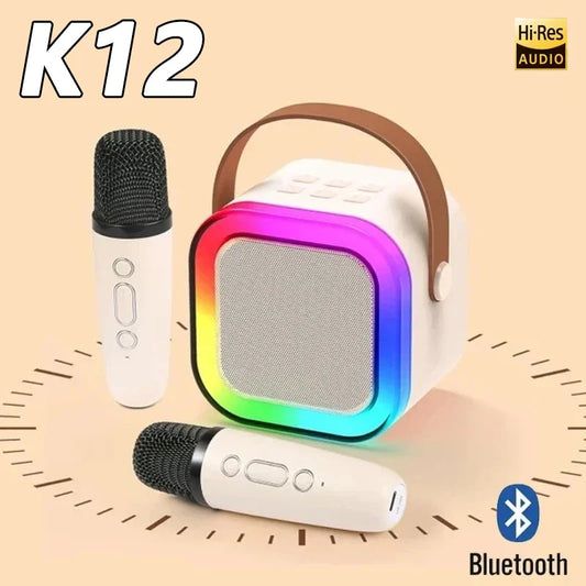 K12 Karaoke Machine with Wireless Mic – Bluetooth Speaker
