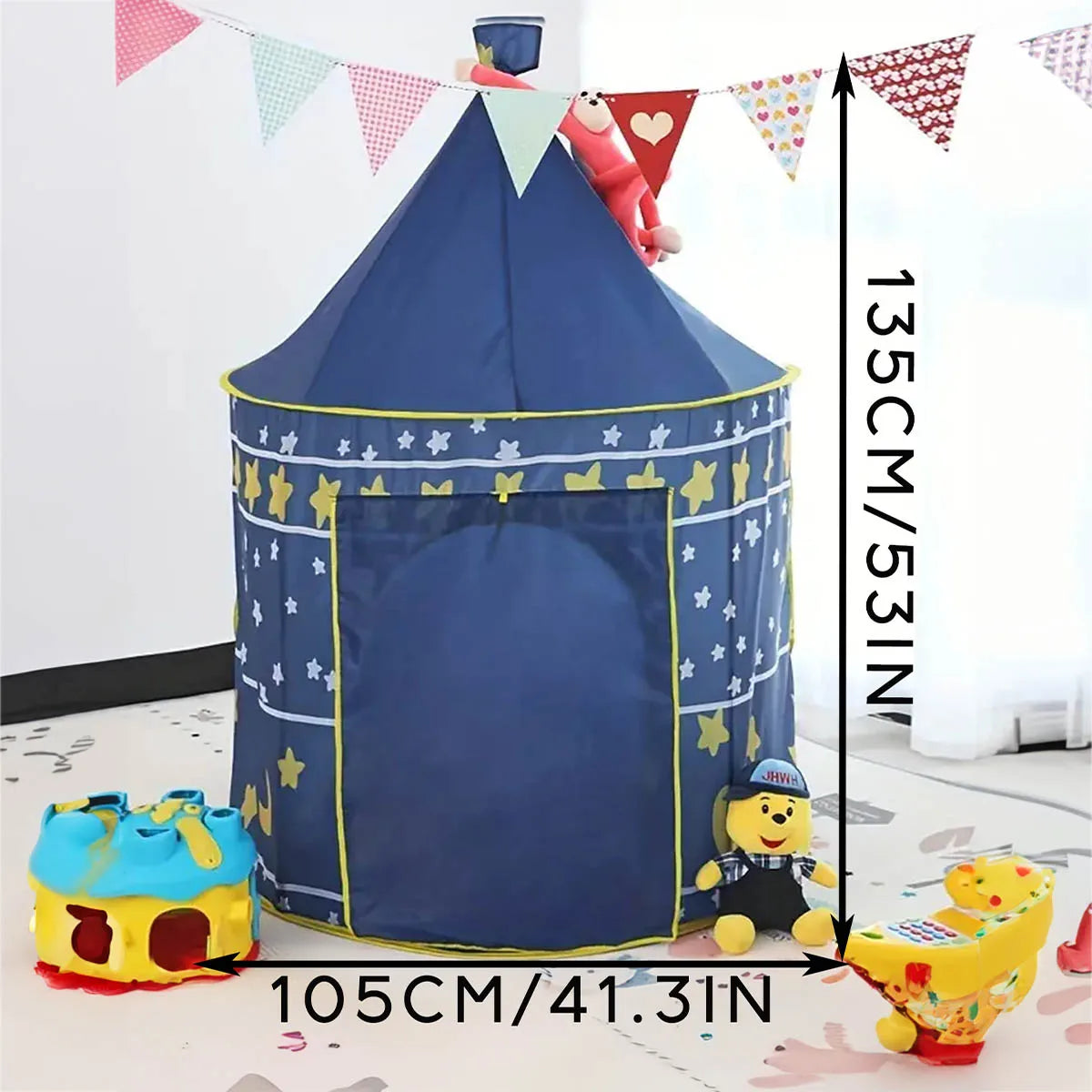 Kids Night Sky Castle Play Tent