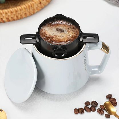 Travel-Friendly Pour-Over Coffee Maker Set