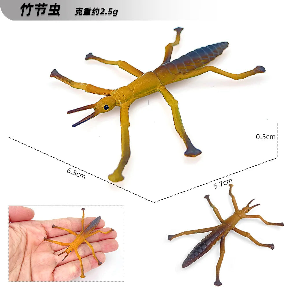 Miniature Insect & Animal Figures Set