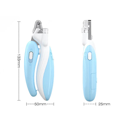 LED Pet Nail Clipper – Professional Dog & Cat Grooming Trimmer