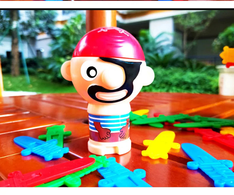 Pirate Barrel Pop-Up Game Toy for Kids