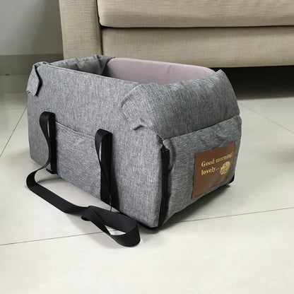 Portable Dog Car Seat Bed & Travel Carrier
