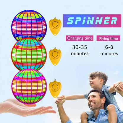 LED Flying Boomerang Ball – Auto Return Toy
