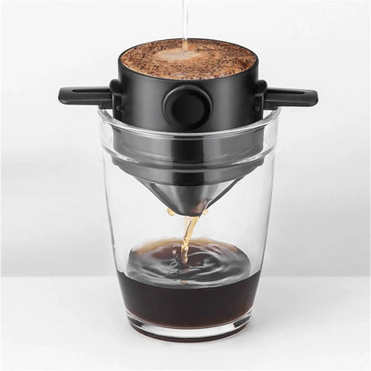 Travel-Friendly Pour-Over Coffee Maker Set