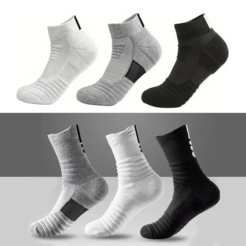 Breathable Anti-Slip Football Socks for Men