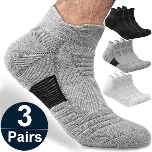 Breathable Anti-Slip Football Socks for Men