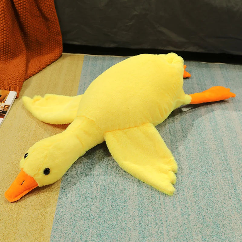 Giant Goose Plush Pillow – Soft Stuffed Animal Toy