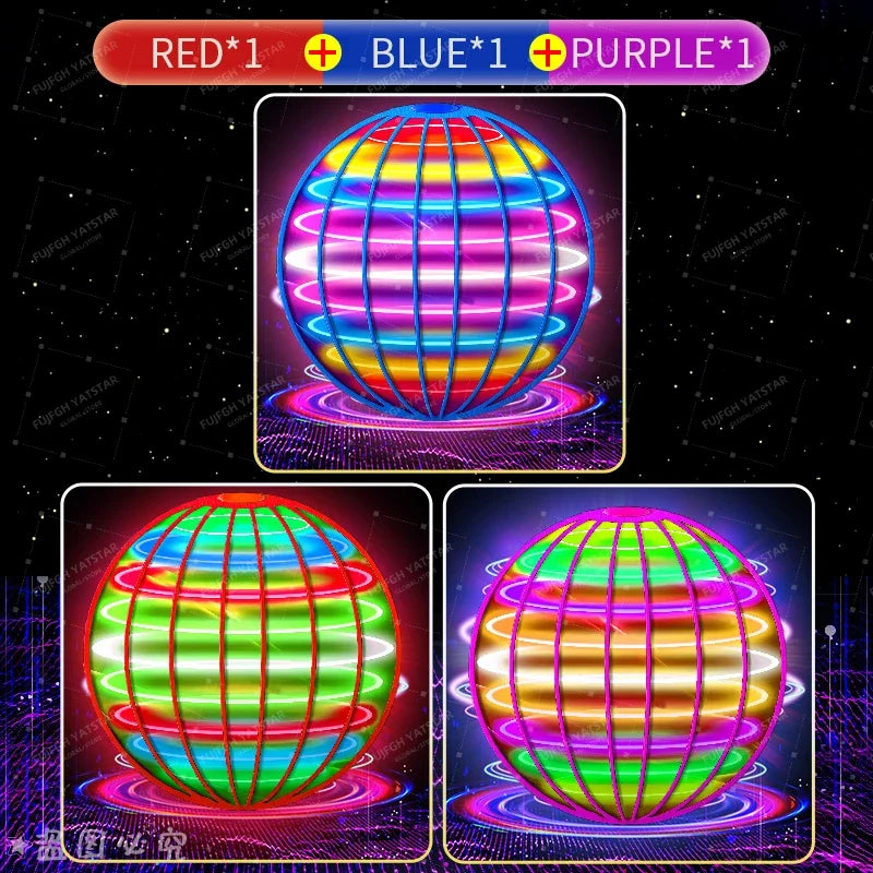 LED Flying Boomerang Ball – Auto Return Toy
