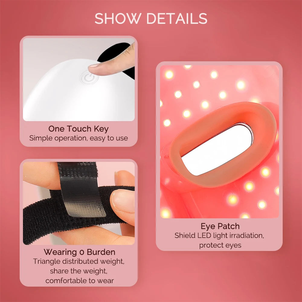 Rechargeable LED Facial & Neck Mask
