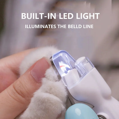 LED Pet Nail Clipper – Professional Dog & Cat Grooming Trimmer