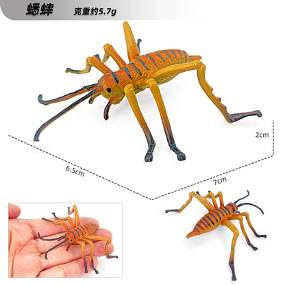 Miniature Insect & Animal Figures Set
