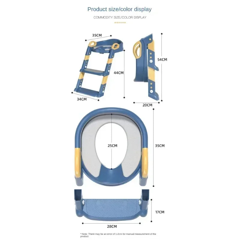 Foldable Toilet Step Stool for Boys & Girls