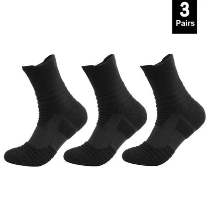 Breathable Anti-Slip Football Socks for Men