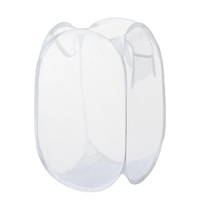Foldable Mesh Clothes Basket