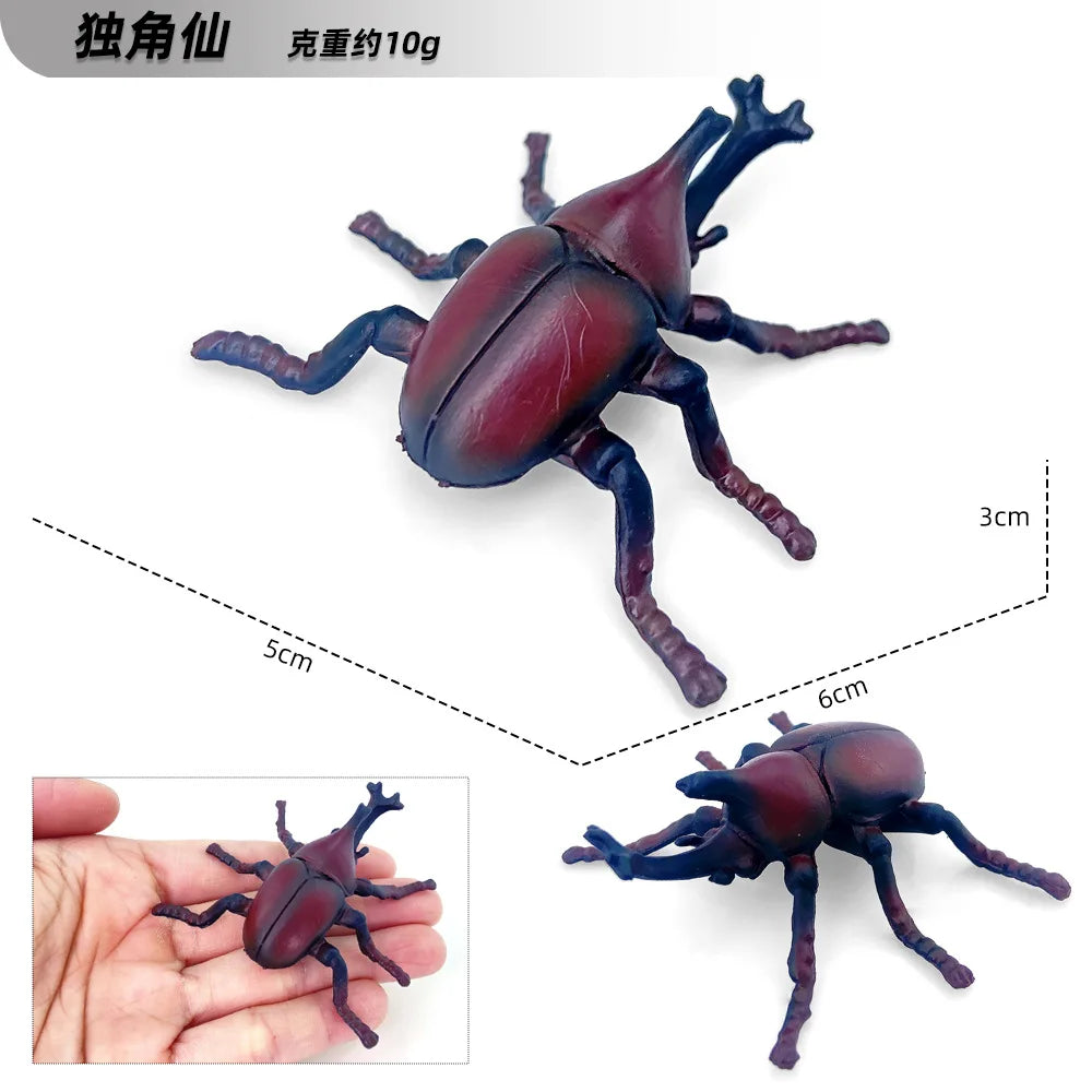 Miniature Insect & Animal Figures Set