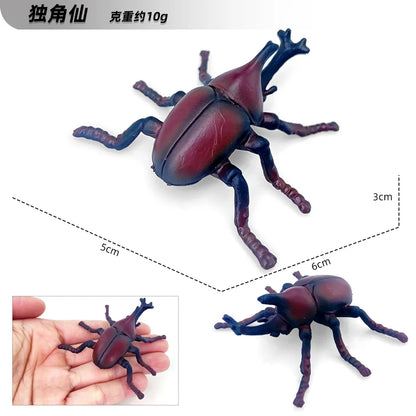 Miniature Insect & Animal Figures Set