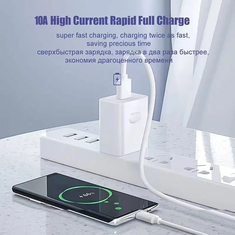 100W 10A Type-C Super Fast Charging Cable