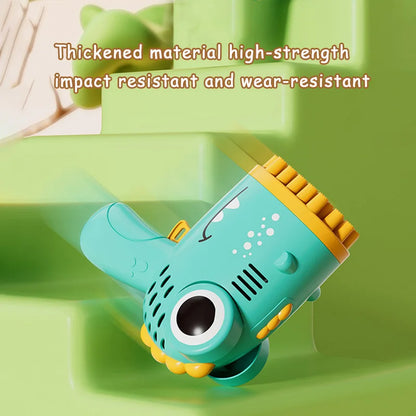 40-Hole Electric Dinosaur Bubble Gun Toy