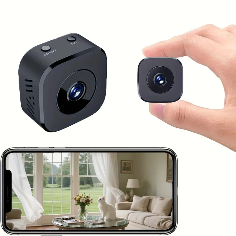 Wireless WiFi Mini Security Camera with Night Vision
