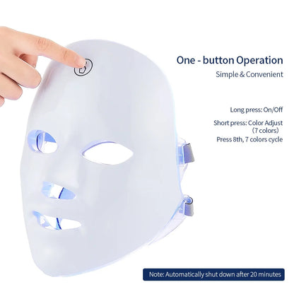 Wireless LED Facial Mask