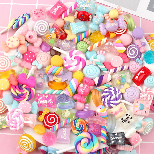 Cute Candy Slime Charms Set