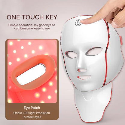 Rechargeable LED Facial & Neck Mask