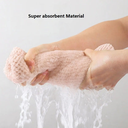 Solid Hair Towel Wrap for Women