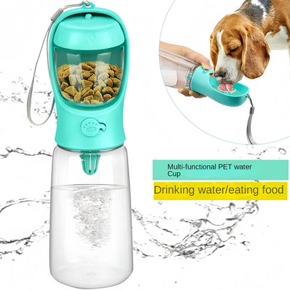 Portable Pet Water Bottle – Food Grade Dog & Cat Travel Dispenser