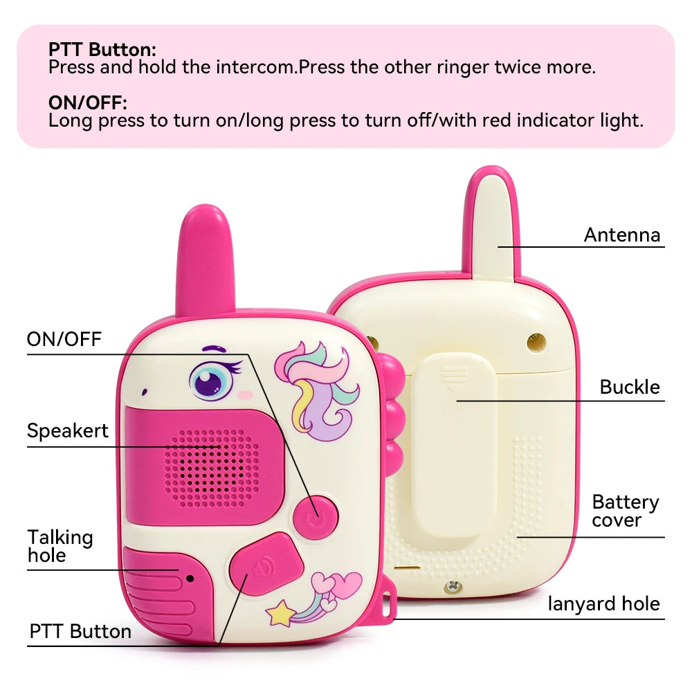 Kids Walkie Talkie Set – Wireless Outdoor Toy