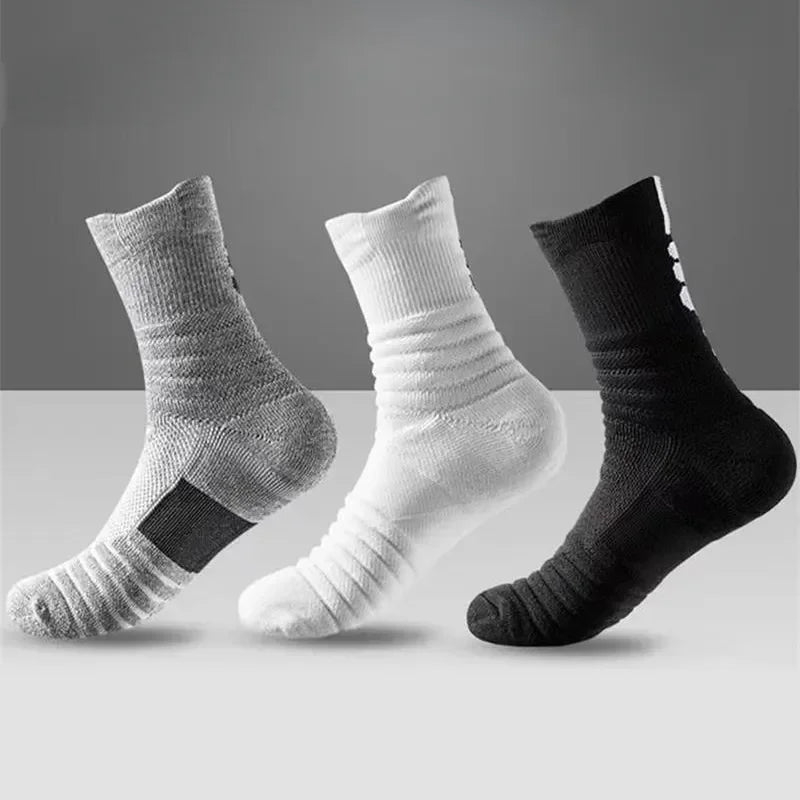 Breathable Anti-Slip Football Socks for Men