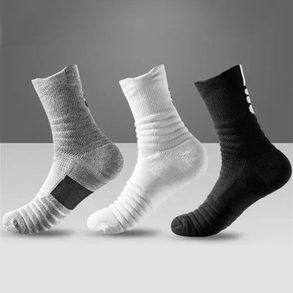 Breathable Anti-Slip Football Socks for Men