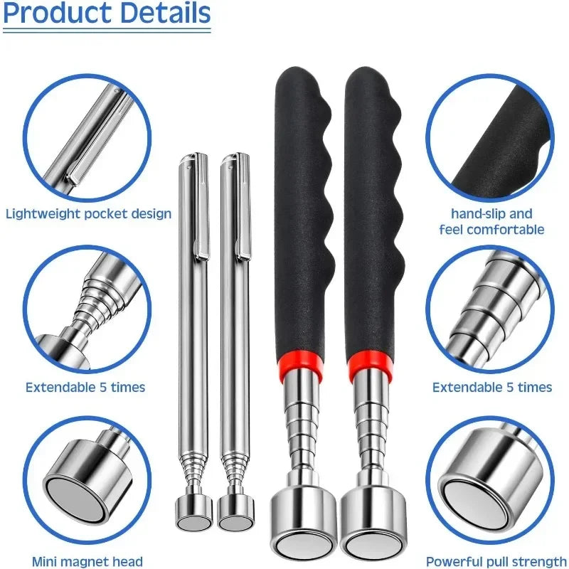 Portable Telescopic Magnetic Pen