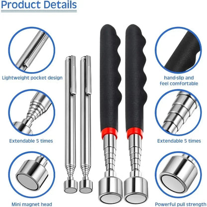 Portable Telescopic Magnetic Pen