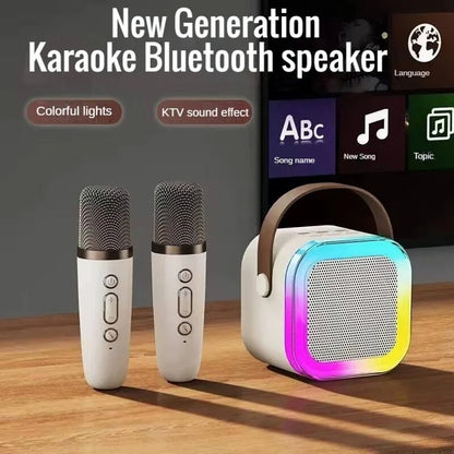 K12 Karaoke Machine with Wireless Mic – Bluetooth Speaker